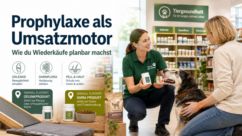 Prophylaxe als Umsatzmotor – wie du Wiederkäufe planbar machst