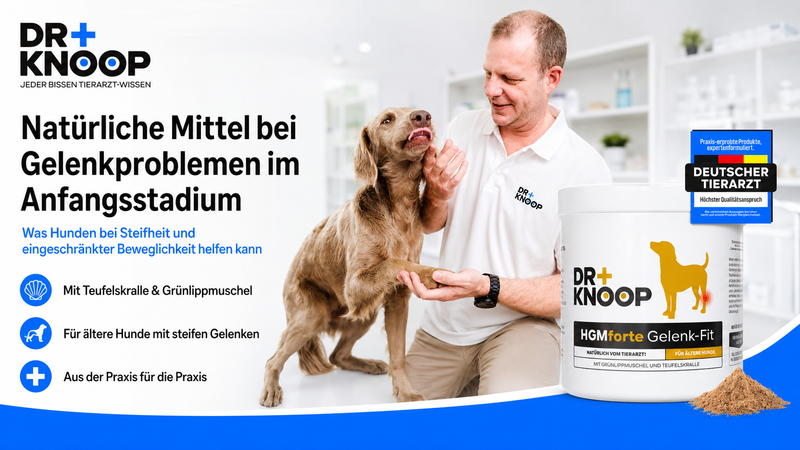 Welche natürlichen Mittel helfen Hunden bei Gelenkproblemen im Anfangsstadium?
