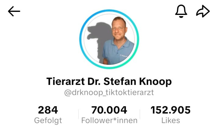 tiergesundheit vertrauen dr. knoop tierarzt  handel tiktok