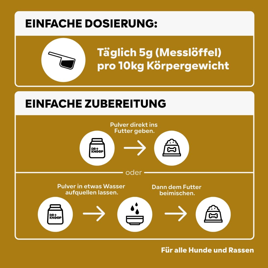 HGMforte Gelenkpulver für ältere Hunde > mehr Bewegungsfreude