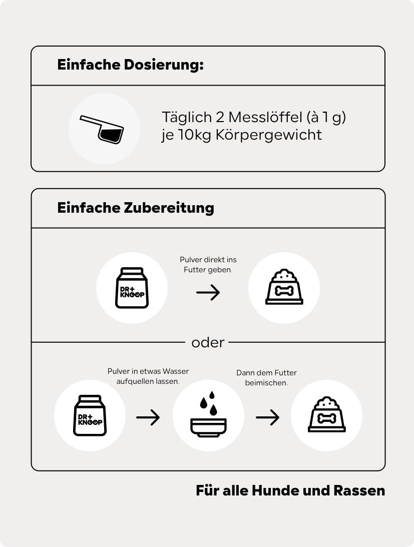HGMflex Darm - Pulver für Hunde