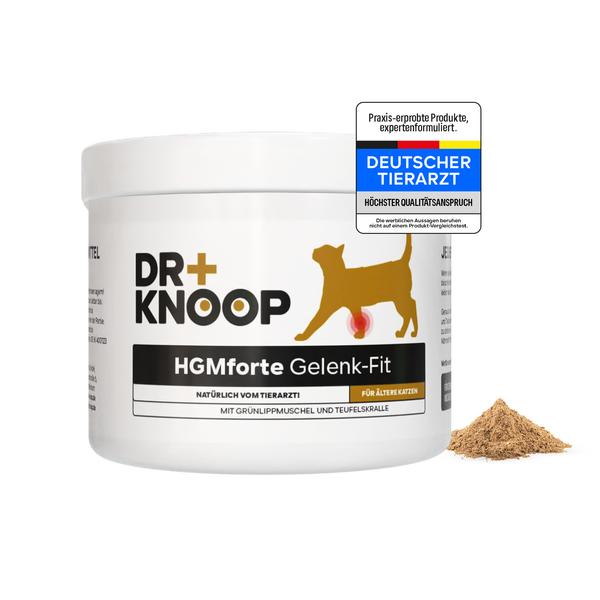 HGMforte -Gelenkpulver für ältere Katzen