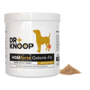 HGMforte Hund - Gelenkpulver für ältere Hunde.
